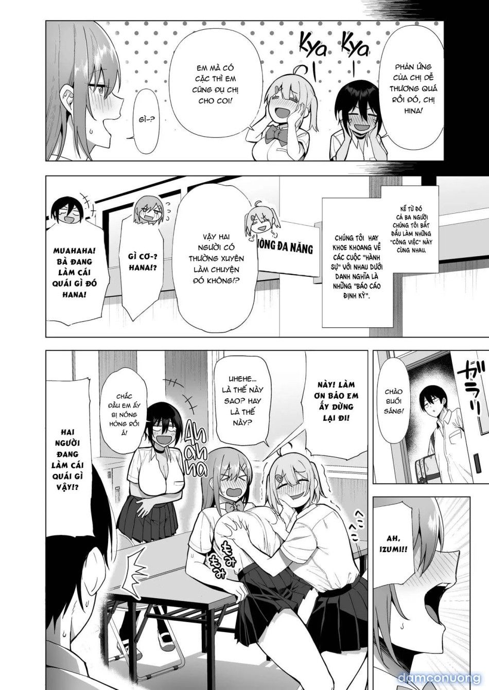 đọc truyện Fuuki Iin To Fuuzoku Katsudou [sex Acts With A Member Of The Public Moral Committee] Chương 4.2 ảnh 11 tại Thiên Thai Truyện