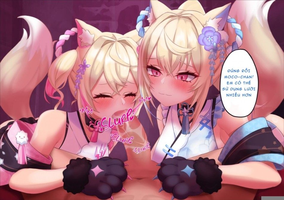 Fuwa Và Moco Bú Cu Cho Bạn Oneshot page 8 - Giả Dược