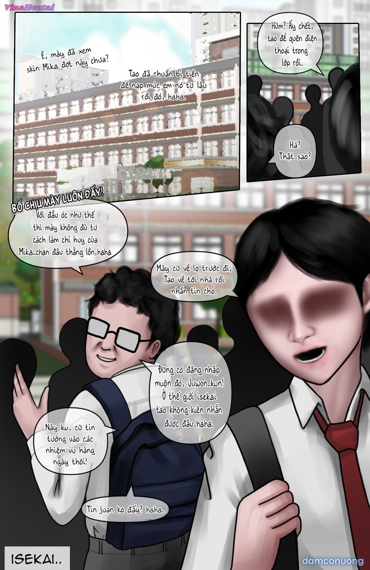 đọc truyện Gái Du Côn X Wibu Đụt Cận Trĩ Chương 1 ảnh 4 tại Thiên Thai Truyện