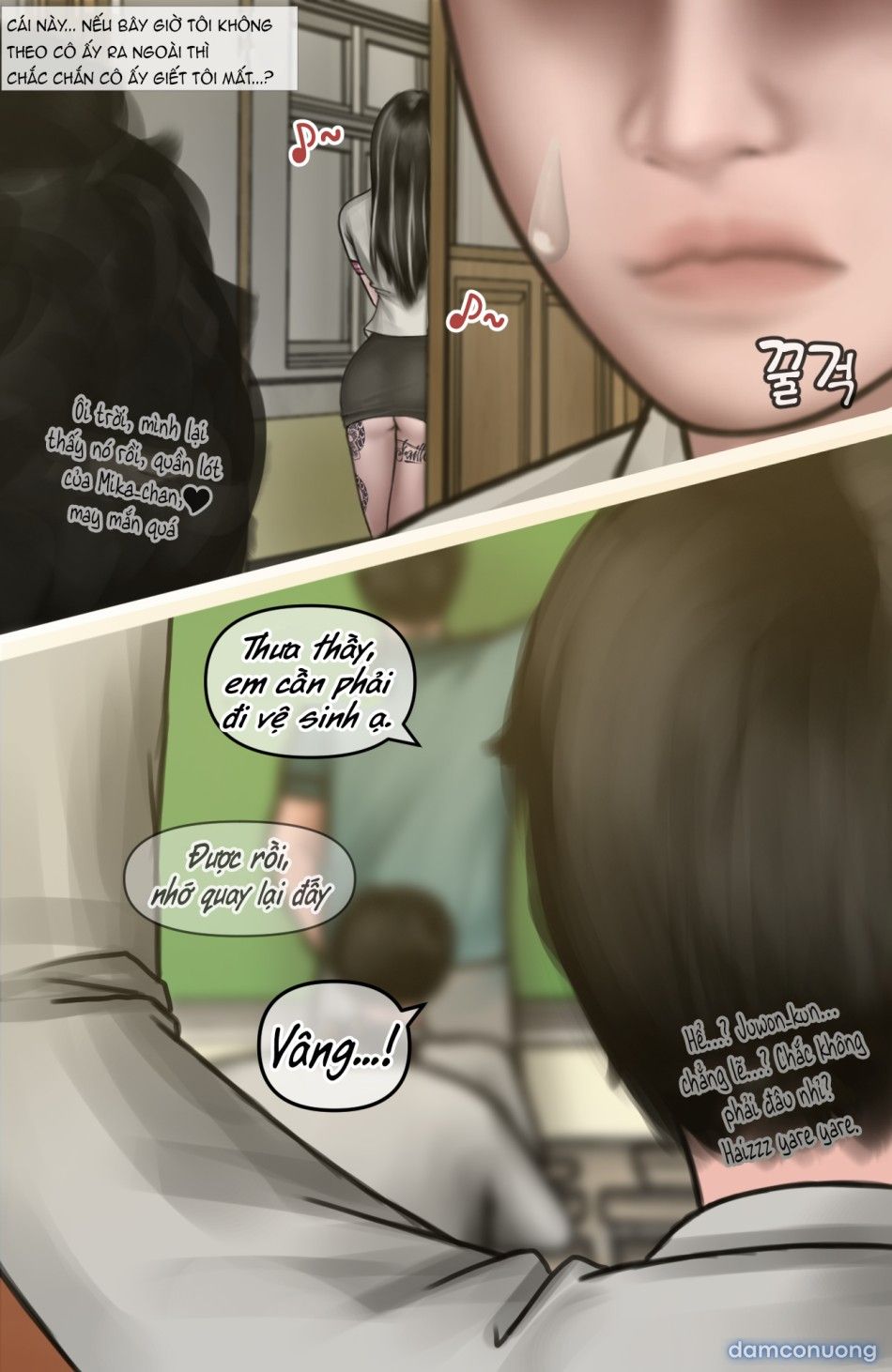 đọc truyện Gái Du Côn X Wibu Đụt Cận Trĩ Chương 2 ảnh 22 tại Thiên Thai Truyện