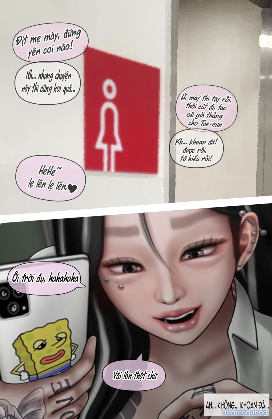 đọc truyện Gái Du Côn X Wibu Đụt Cận Trĩ Chương 2 ảnh 23 tại Thiên Thai Truyện