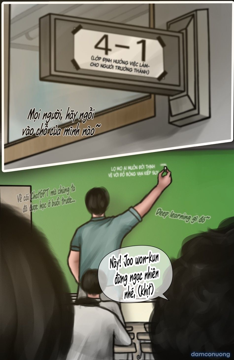 đọc truyện Gái Du Côn X Wibu Đụt Cận Trĩ Chương 2 ảnh 5 tại Thiên Thai Truyện