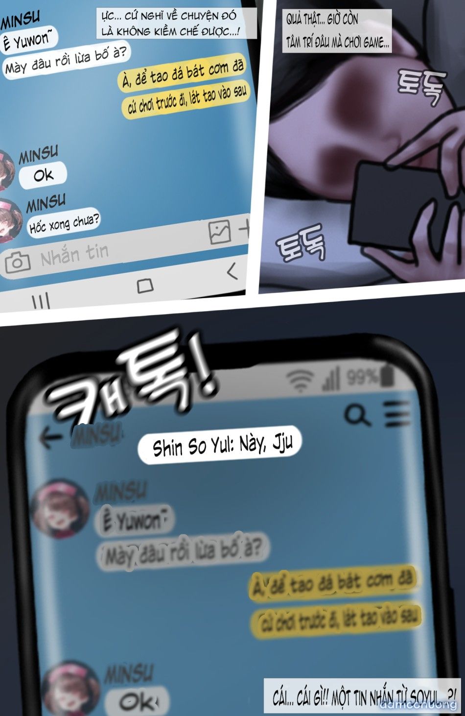 đọc truyện Gái Du Côn X Wibu Đụt Cận Trĩ Chương 3 ảnh 12 tại Thiên Thai Truyện