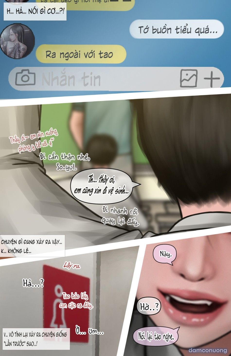 đọc truyện Gái Du Côn X Wibu Đụt Cận Trĩ Chương 4 ảnh 19 tại Thiên Thai Truyện