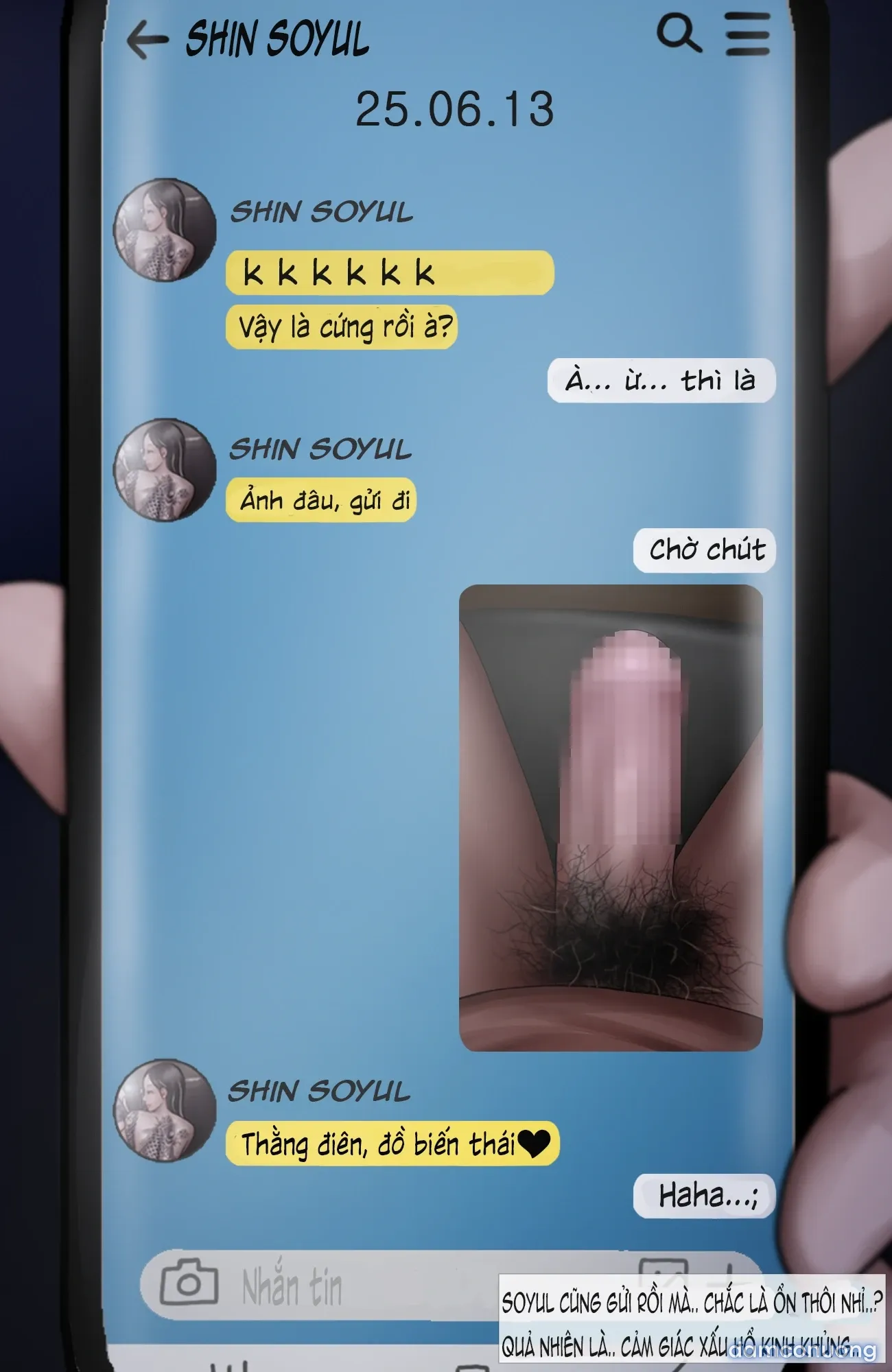 đọc truyện Gái Du Côn X Wibu Đụt Cận Trĩ Chương 5.1 ảnh 13 tại Thiên Thai Truyện