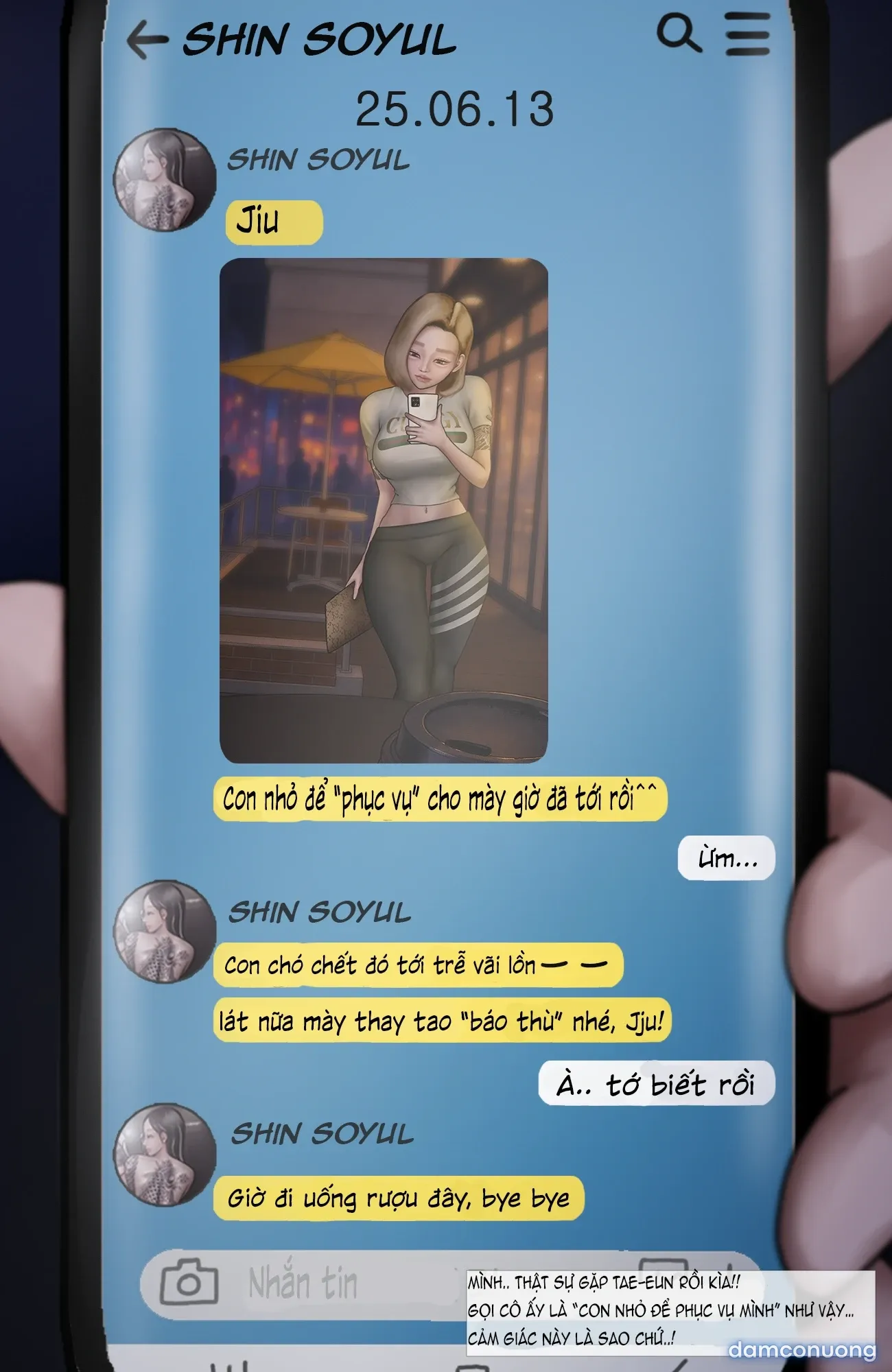 đọc truyện Gái Du Côn X Wibu Đụt Cận Trĩ Chương 5.1 ảnh 18 tại Thiên Thai Truyện