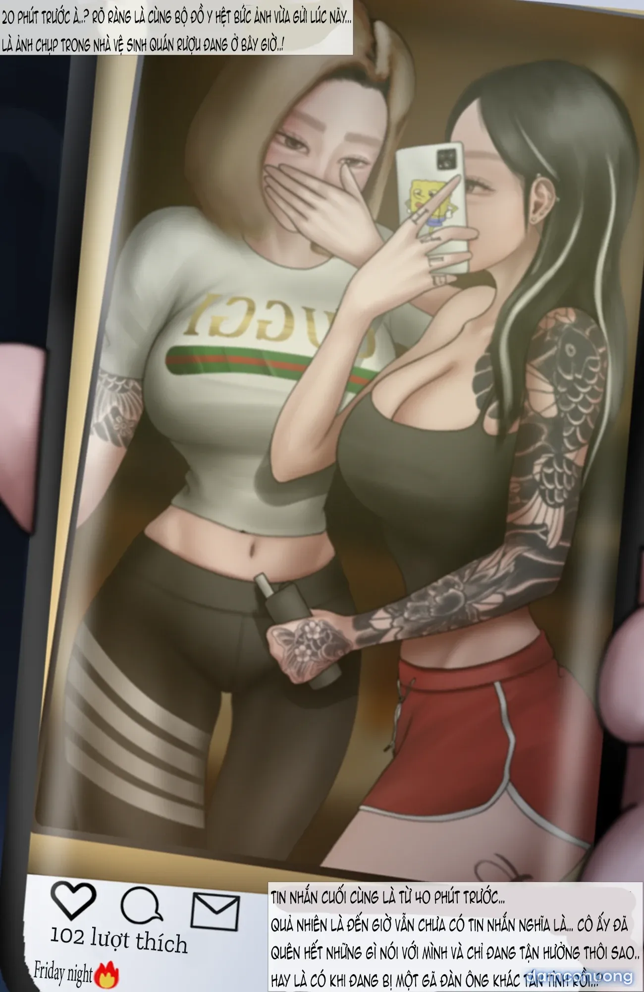 đọc truyện Gái Du Côn X Wibu Đụt Cận Trĩ Chương 5.1 ảnh 23 tại Thiên Thai Truyện