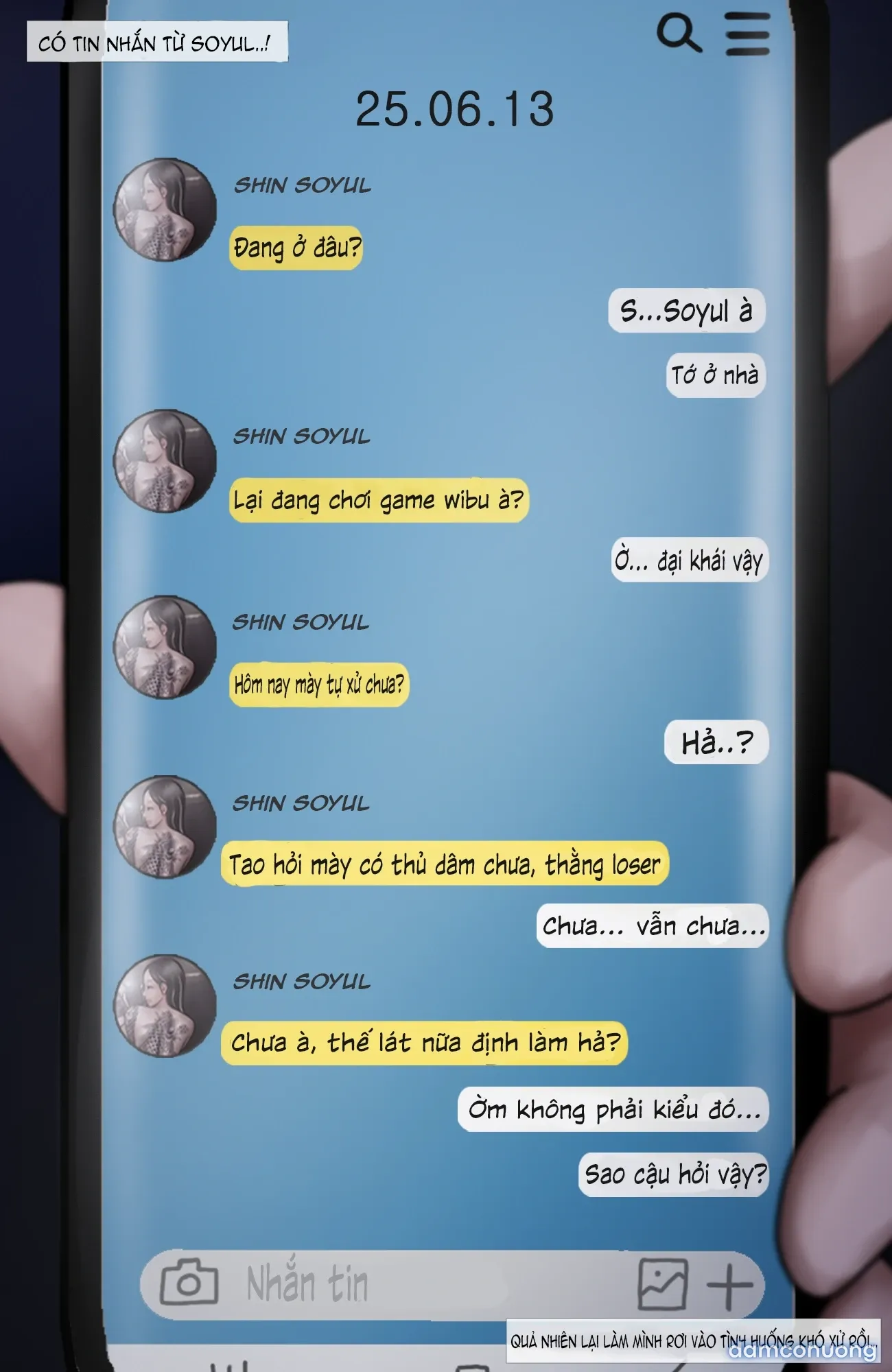 đọc truyện Gái Du Côn X Wibu Đụt Cận Trĩ Chương 5.1 ảnh 5 tại Thiên Thai Truyện