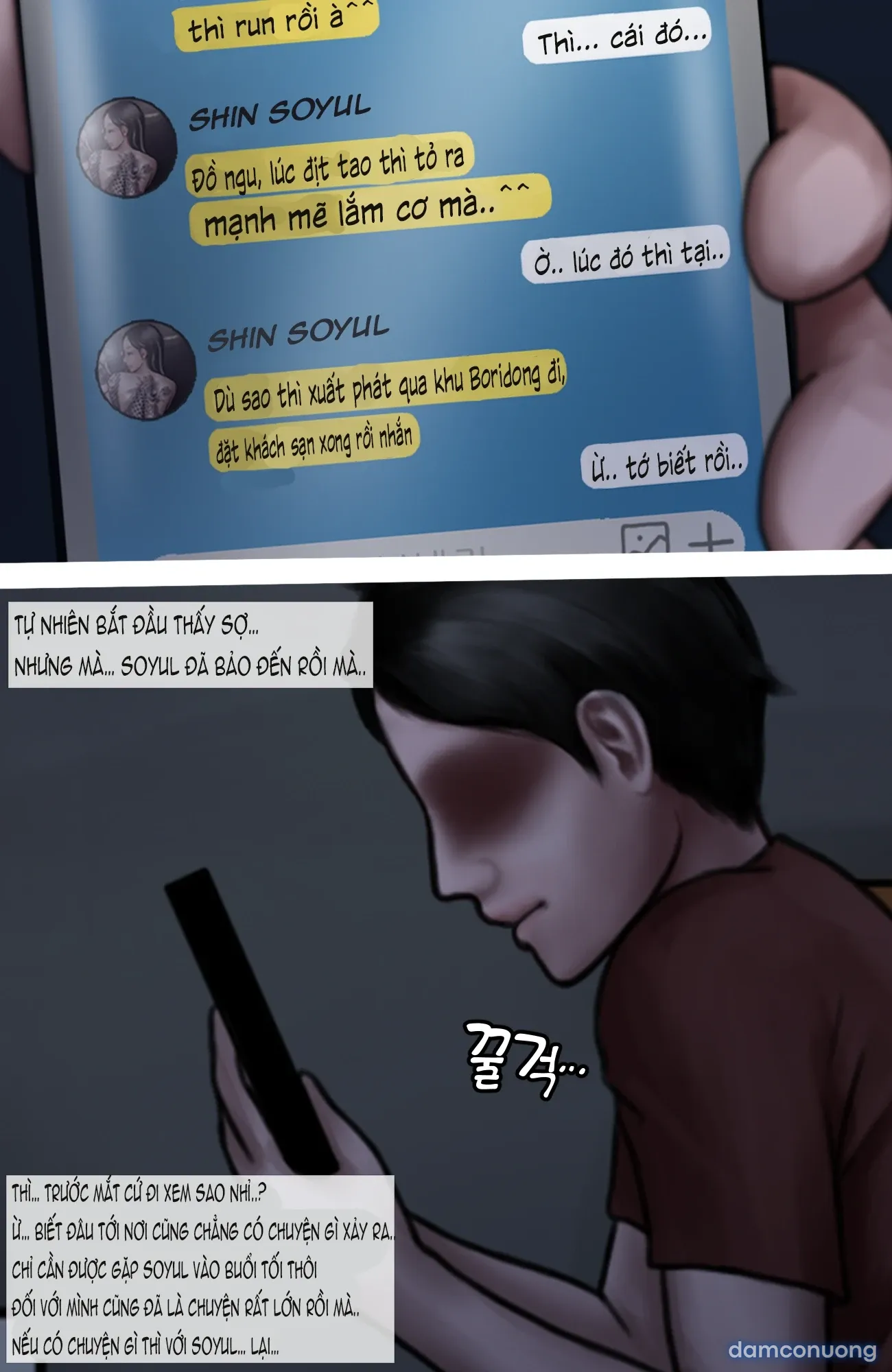 đọc truyện Gái Du Côn X Wibu Đụt Cận Trĩ Chương 5.1 ảnh 35 tại Thiên Thai Truyện