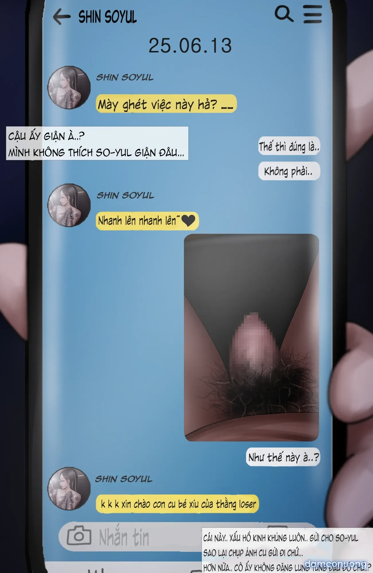 đọc truyện Gái Du Côn X Wibu Đụt Cận Trĩ Chương 5.1 ảnh 7 tại Thiên Thai Truyện