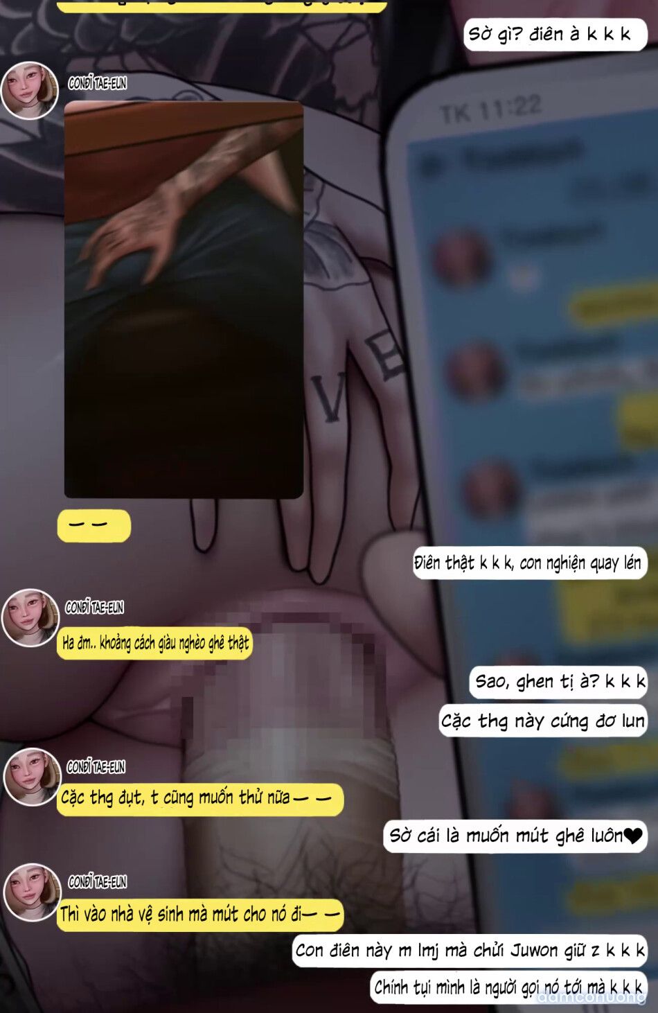 đọc truyện Gái Du Côn X Wibu Đụt Cận Trĩ Chương 5.2 ảnh 35 tại Thiên Thai Truyện