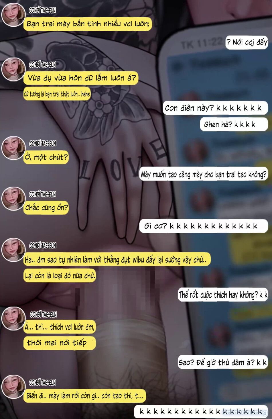 đọc truyện Gái Du Côn X Wibu Đụt Cận Trĩ Chương 5.2 ảnh 40 tại Thiên Thai Truyện