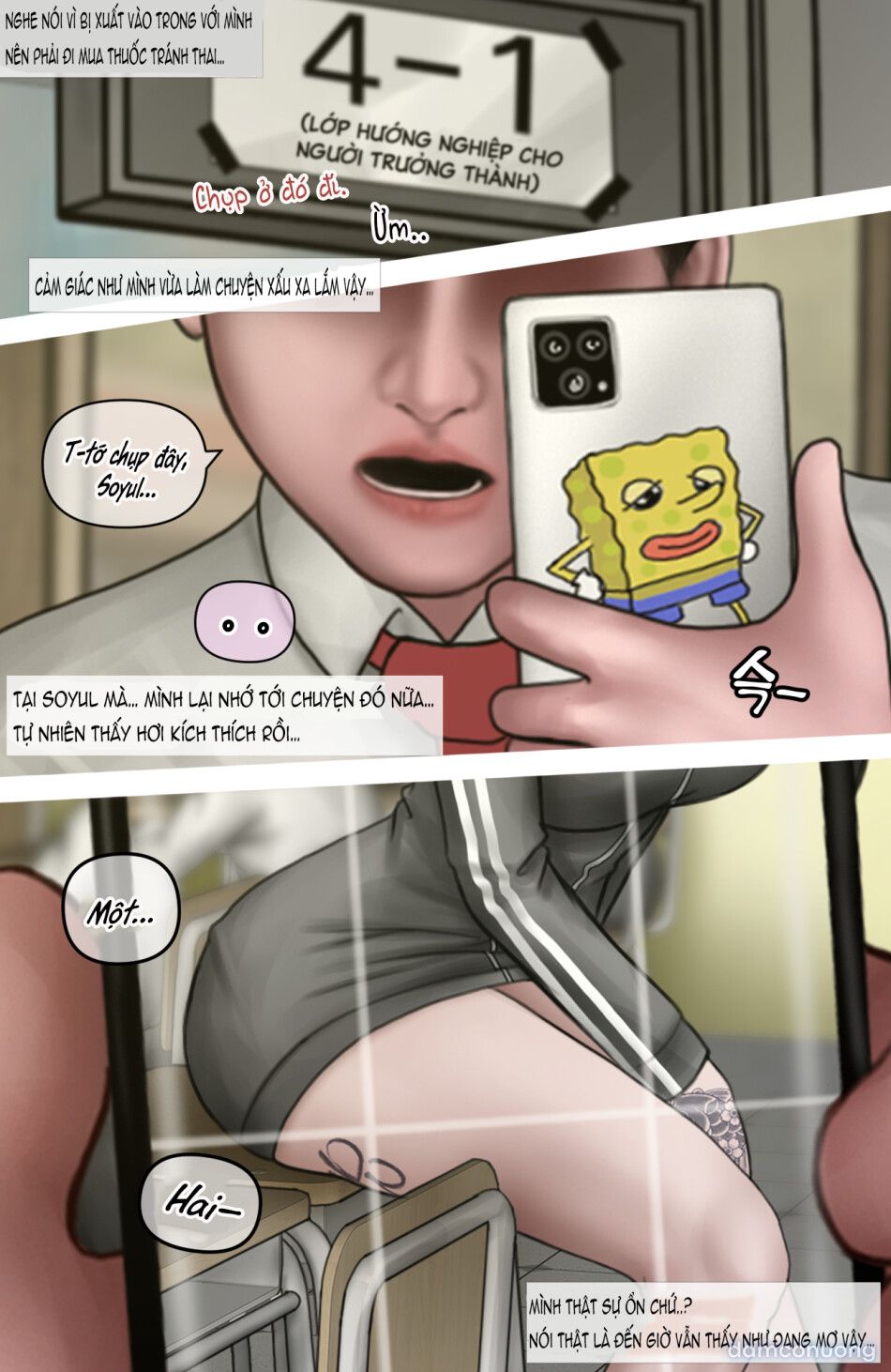 đọc truyện Gái Du Côn X Wibu Đụt Cận Trĩ Chương 6.1 ảnh 13 tại Thiên Thai Truyện