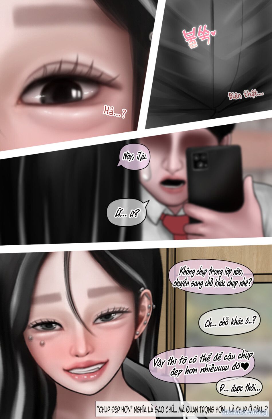 đọc truyện Gái Du Côn X Wibu Đụt Cận Trĩ Chương 6.1 ảnh 31 tại Thiên Thai Truyện