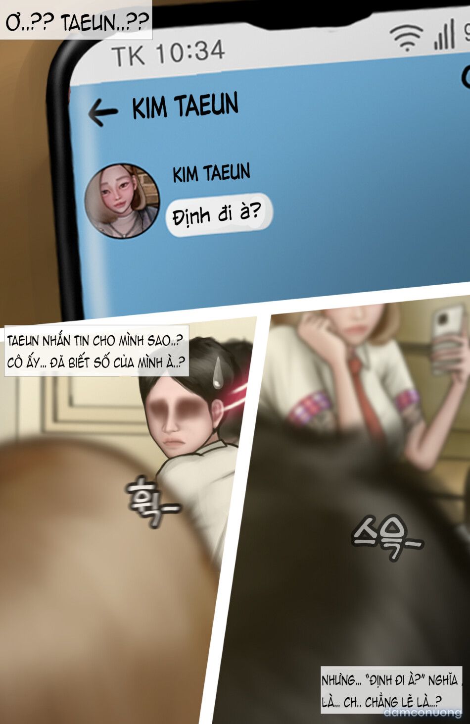 đọc truyện Gái Du Côn X Wibu Đụt Cận Trĩ Chương 8 ảnh 13 tại Thiên Thai Truyện