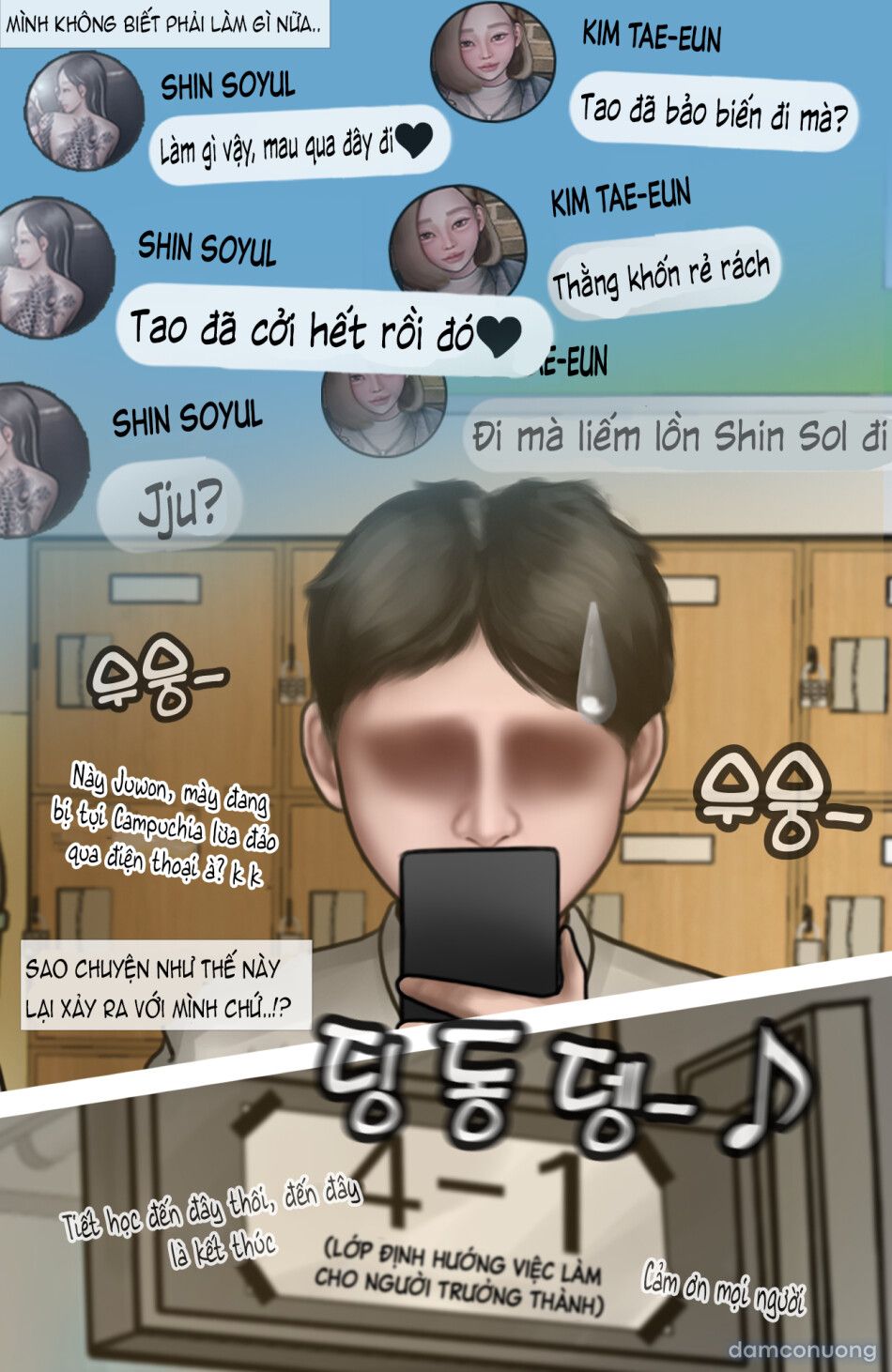 đọc truyện Gái Du Côn X Wibu Đụt Cận Trĩ Chương 8 ảnh 15 tại Thiên Thai Truyện