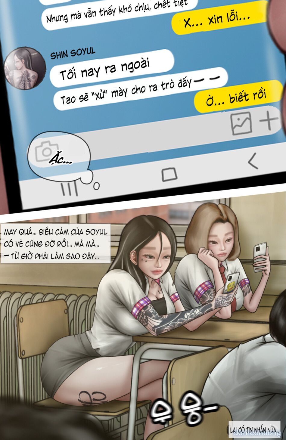 đọc truyện Gái Du Côn X Wibu Đụt Cận Trĩ Chương 8 ảnh 19 tại Thiên Thai Truyện