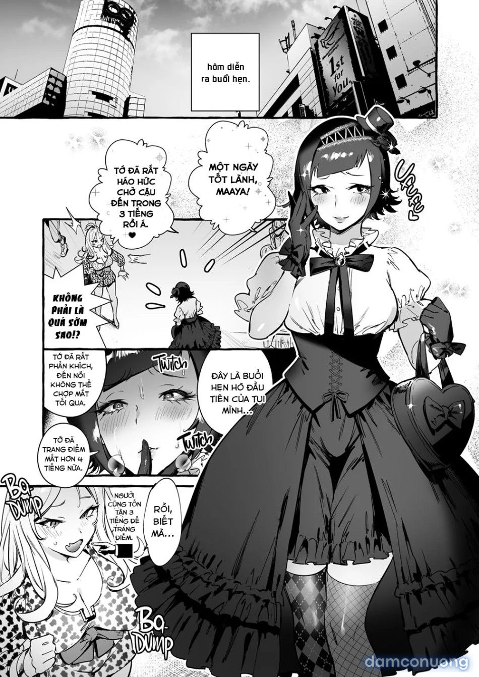 đọc truyện Gái Thẳng Đụng Phải Cú Có Gai [futanari-san To Nonke-san; Straight Girl Meets Futa; フタナリさんとノンケさん] Chương 2 ảnh 12 tại Thiên Thai Truyện