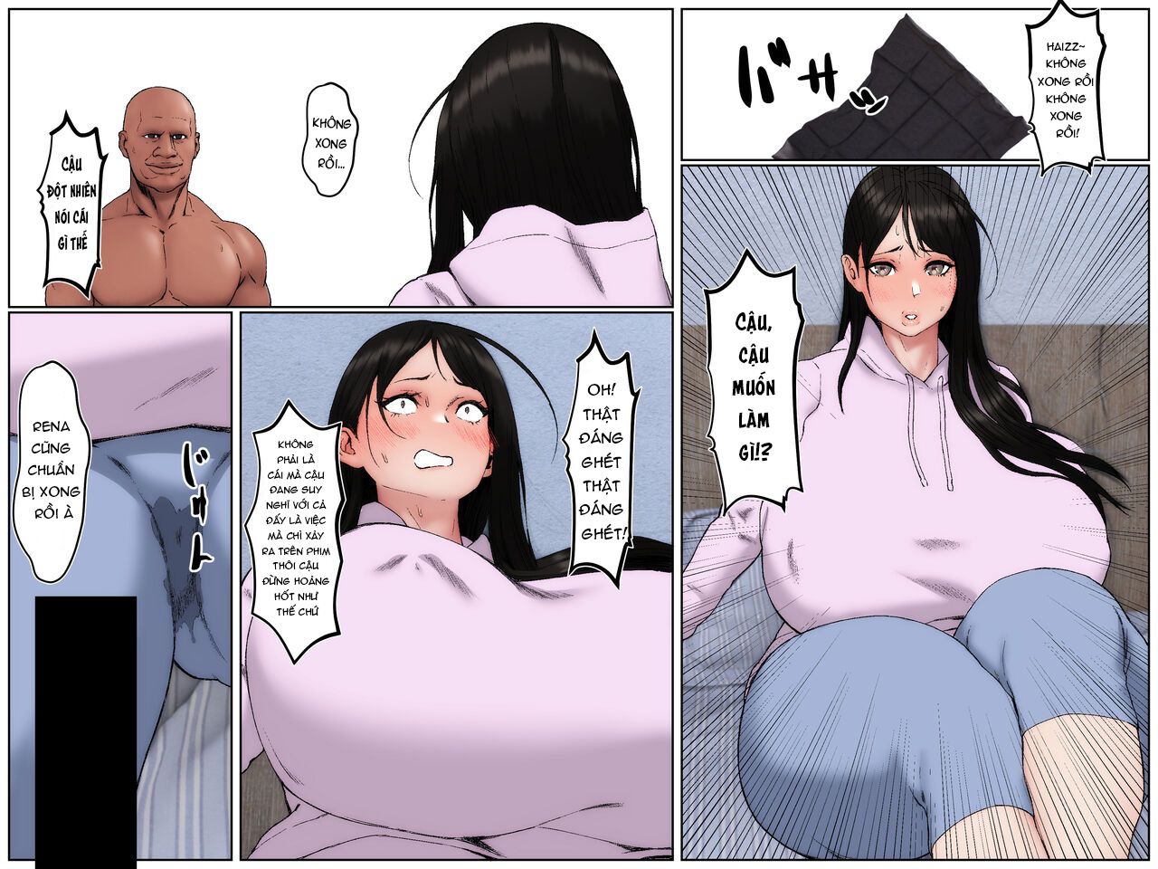 đọc truyện Gaikokujin Ryuugakusei Ni Netorareru Kanojo Oneshot ảnh 20 tại Giả Dược