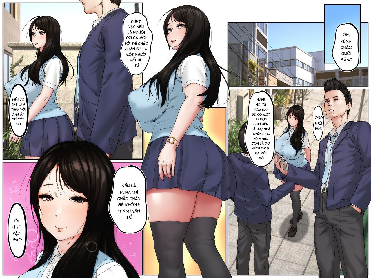 đọc truyện Gaikokujin Ryuugakusei Ni Netorareru Kanojo Oneshot ảnh 4 tại Giả Dược