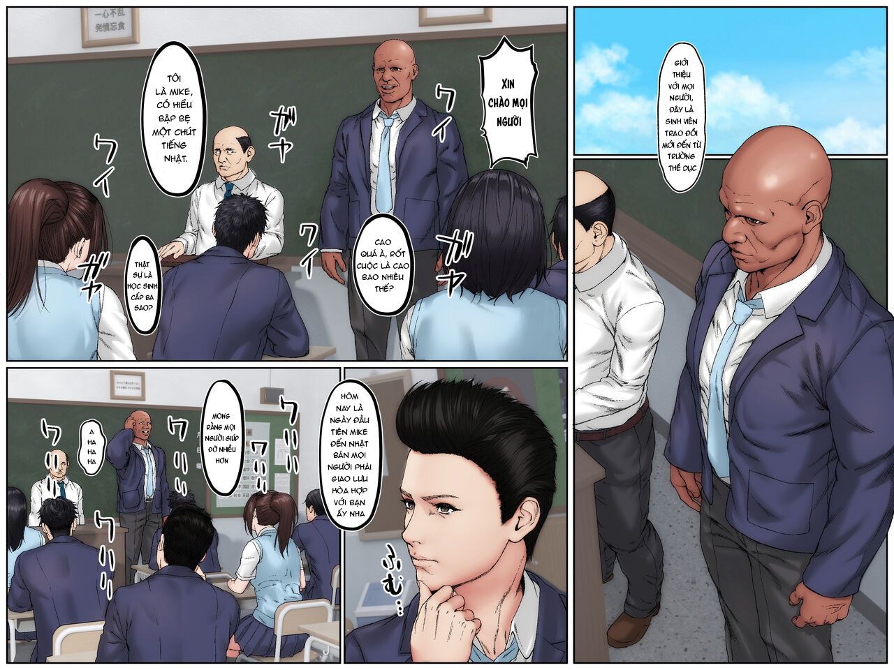 đọc truyện Gaikokujin Ryuugakusei Ni Netorareru Kanojo Oneshot ảnh 5 tại Giả Dược