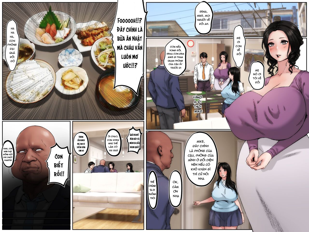 đọc truyện Gaikokujin Ryuugakusei Ni Netorareru Kanojo Oneshot ảnh 7 tại Giả Dược