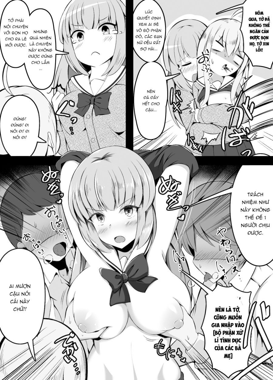 đọc truyện Gakkou Ichinichi Yasunda Dake De Tondemonai Gakari Ni Irerareta Onnanoko Oneshot ảnh 6 tại Thiên Thai Truyện