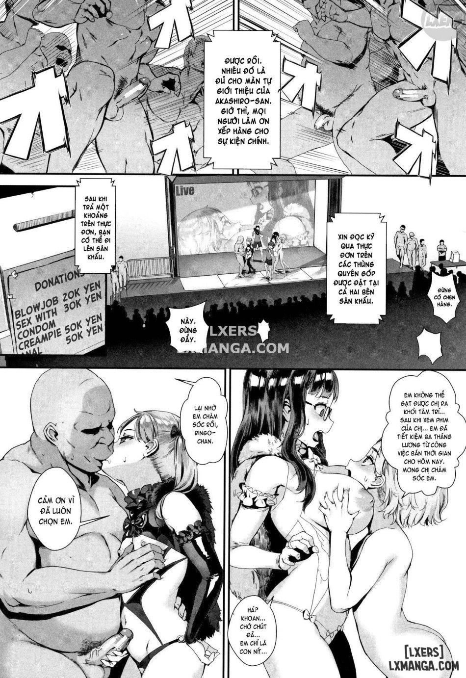 Gakuen Rankou Full Chương 2 page 14 - Giả Dược
