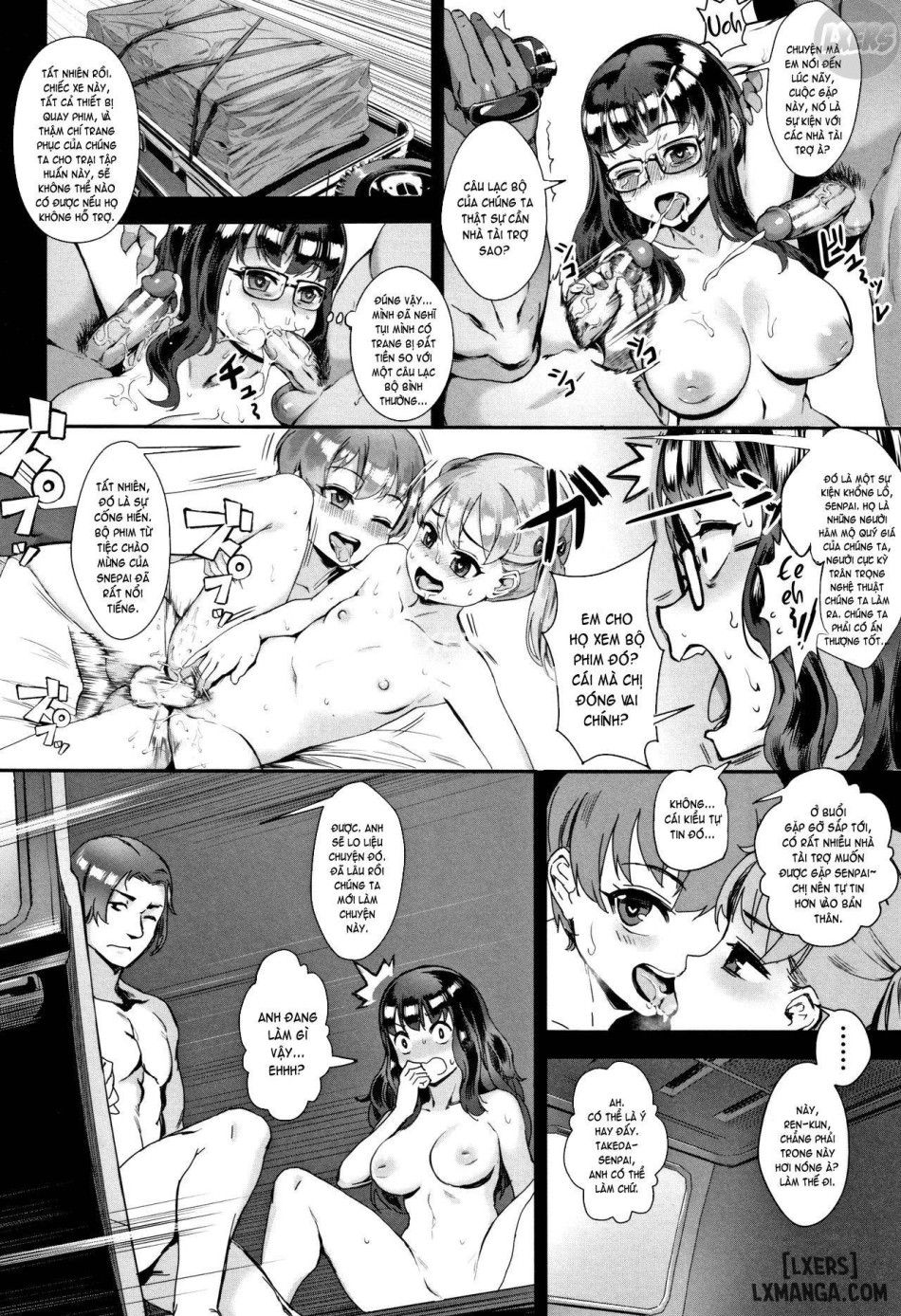 Gakuen Rankou Full Chương 2 page 7 - Giả Dược