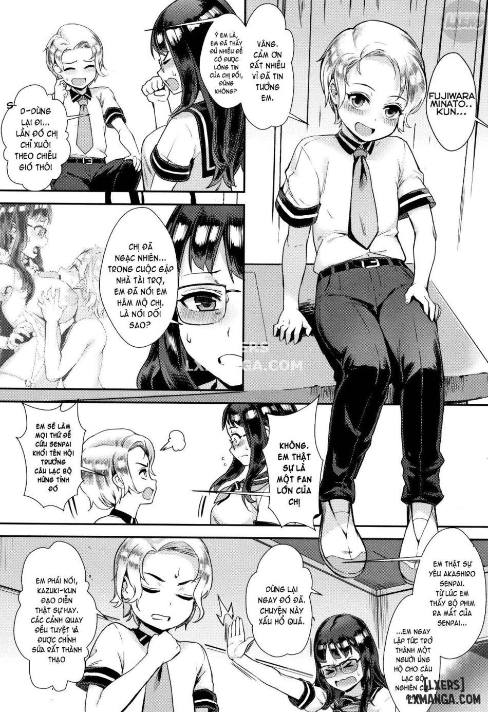 Gakuen Rankou Full Chương 4 page 6 - Giả Dược