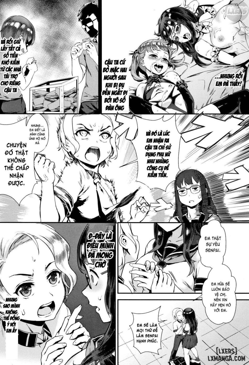 Gakuen Rankou Full Chương 4 page 7 - Giả Dược