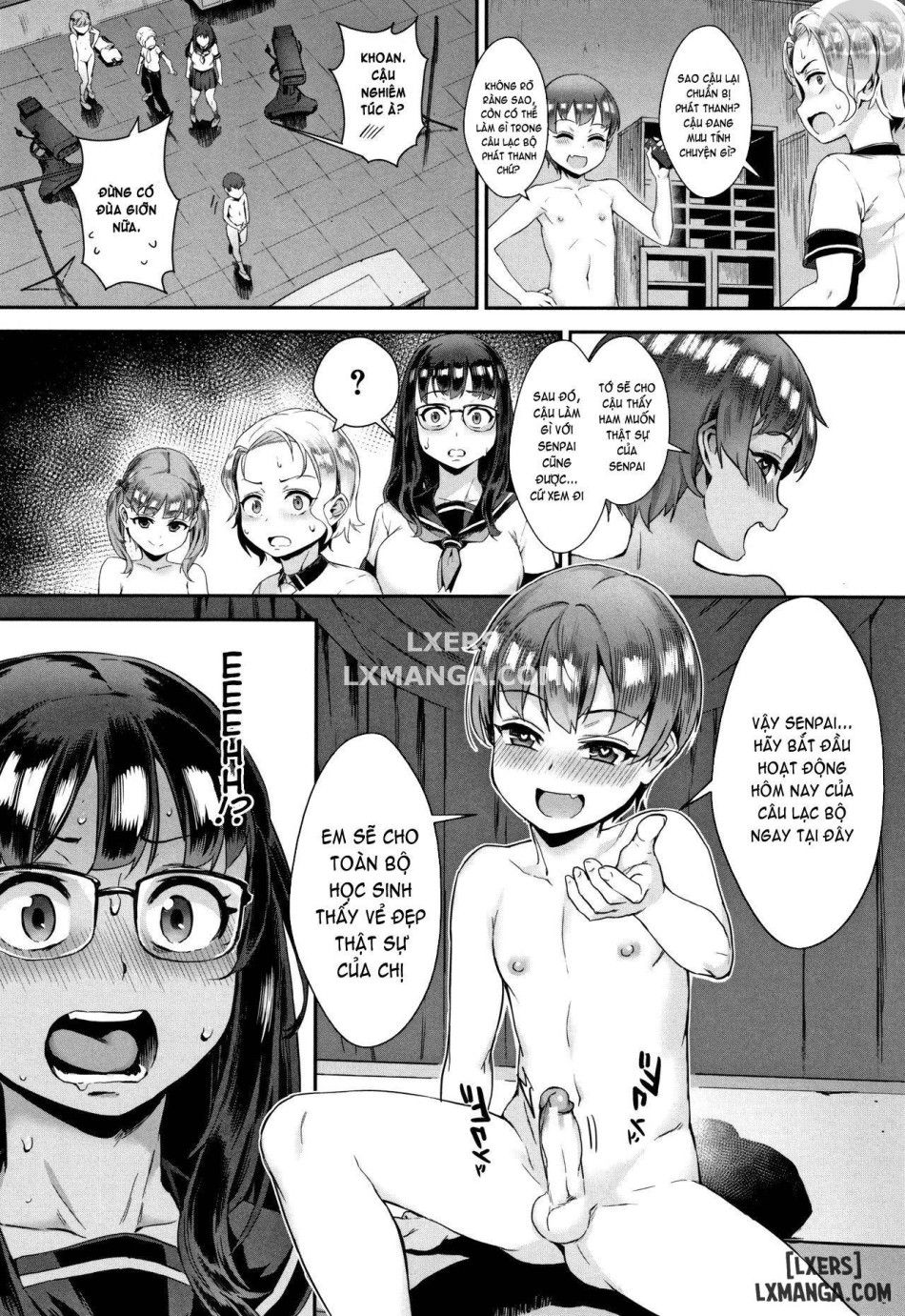 Gakuen Rankou Full Chương 4 page 10 - Giả Dược