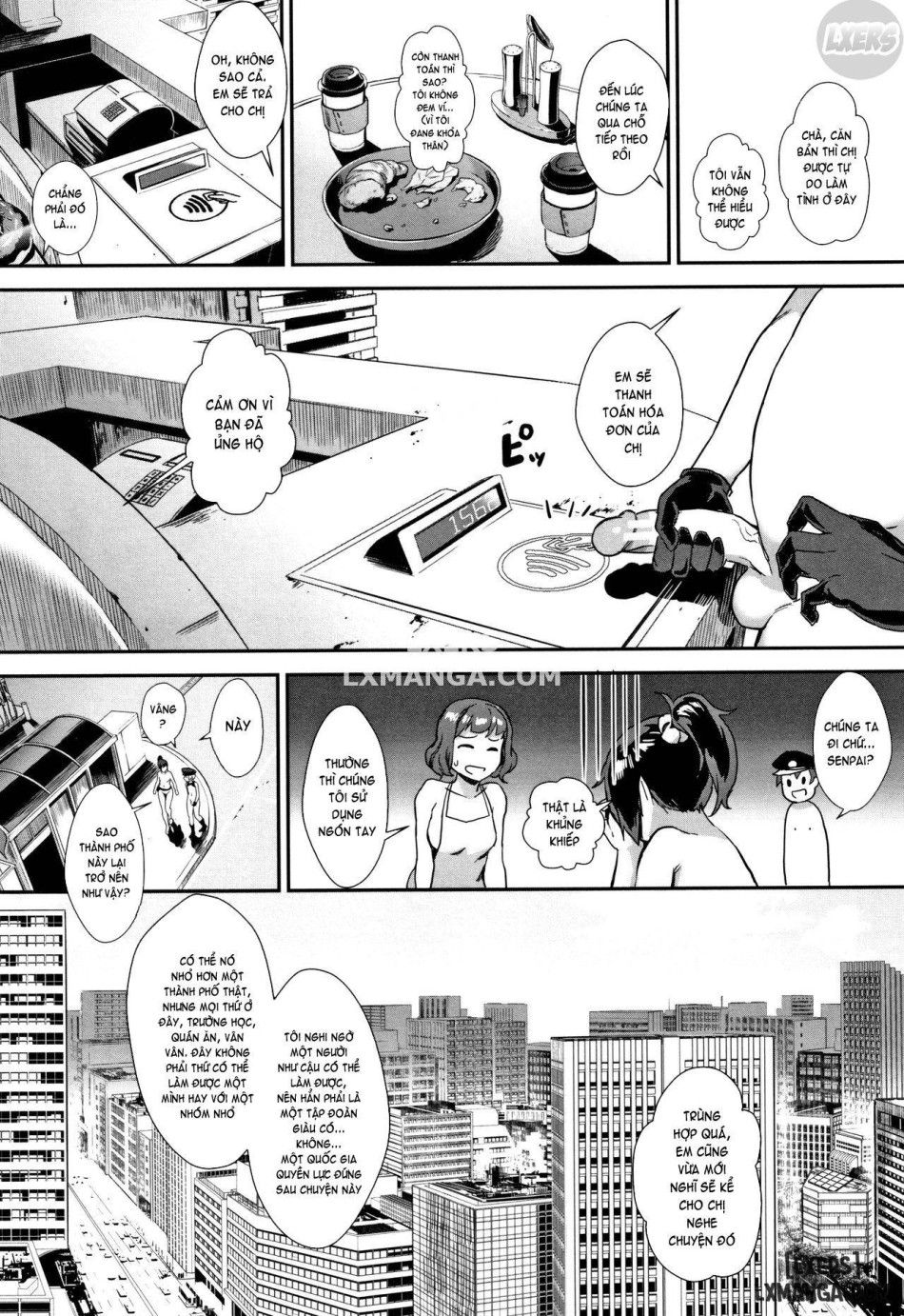 Gakuen Rankou Full Chương 5 page 16 - Giả Dược