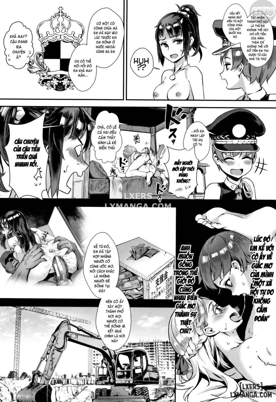 Gakuen Rankou Full Chương 5 page 17 - Giả Dược