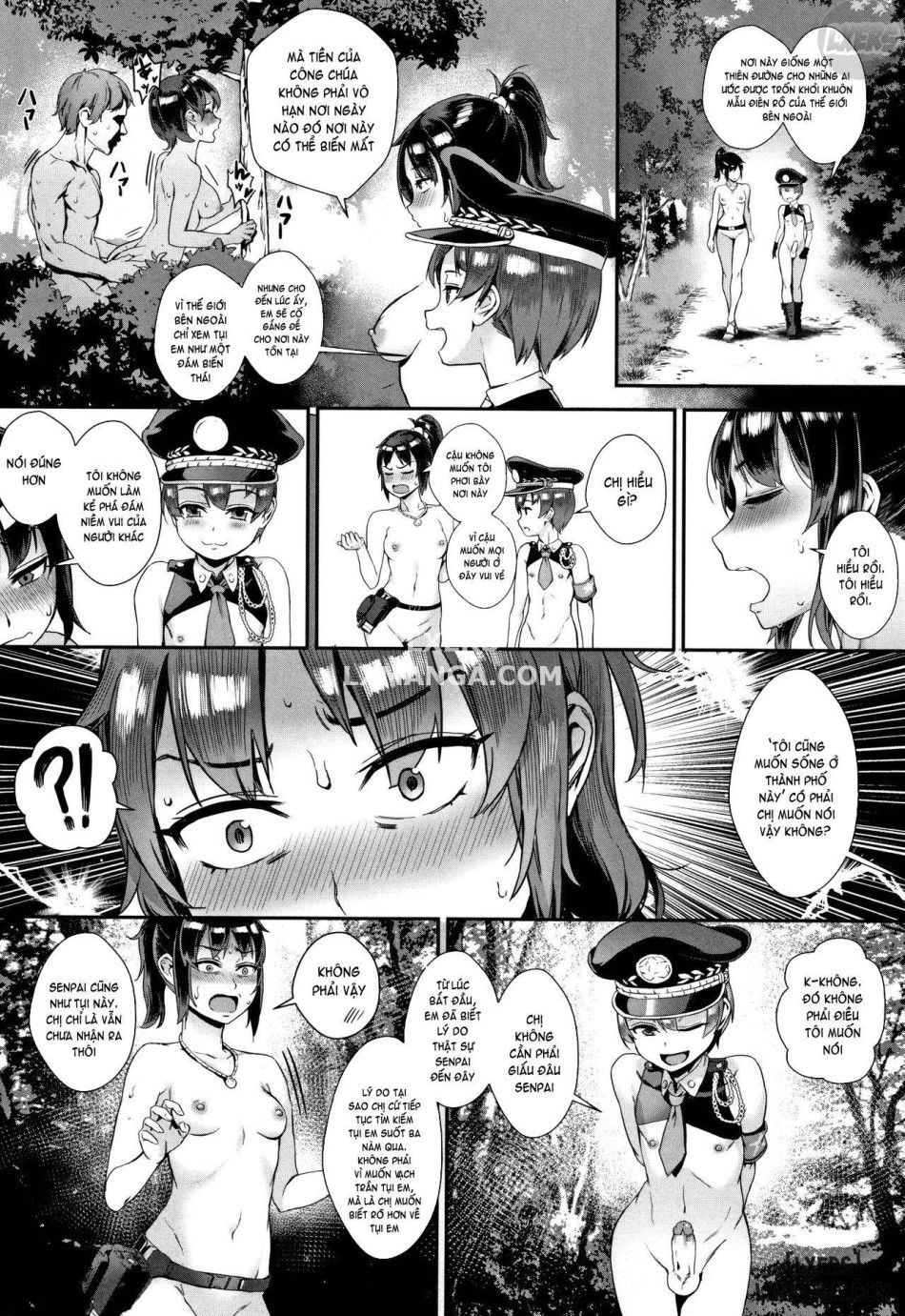 Gakuen Rankou Full Chương 5 page 19 - Giả Dược