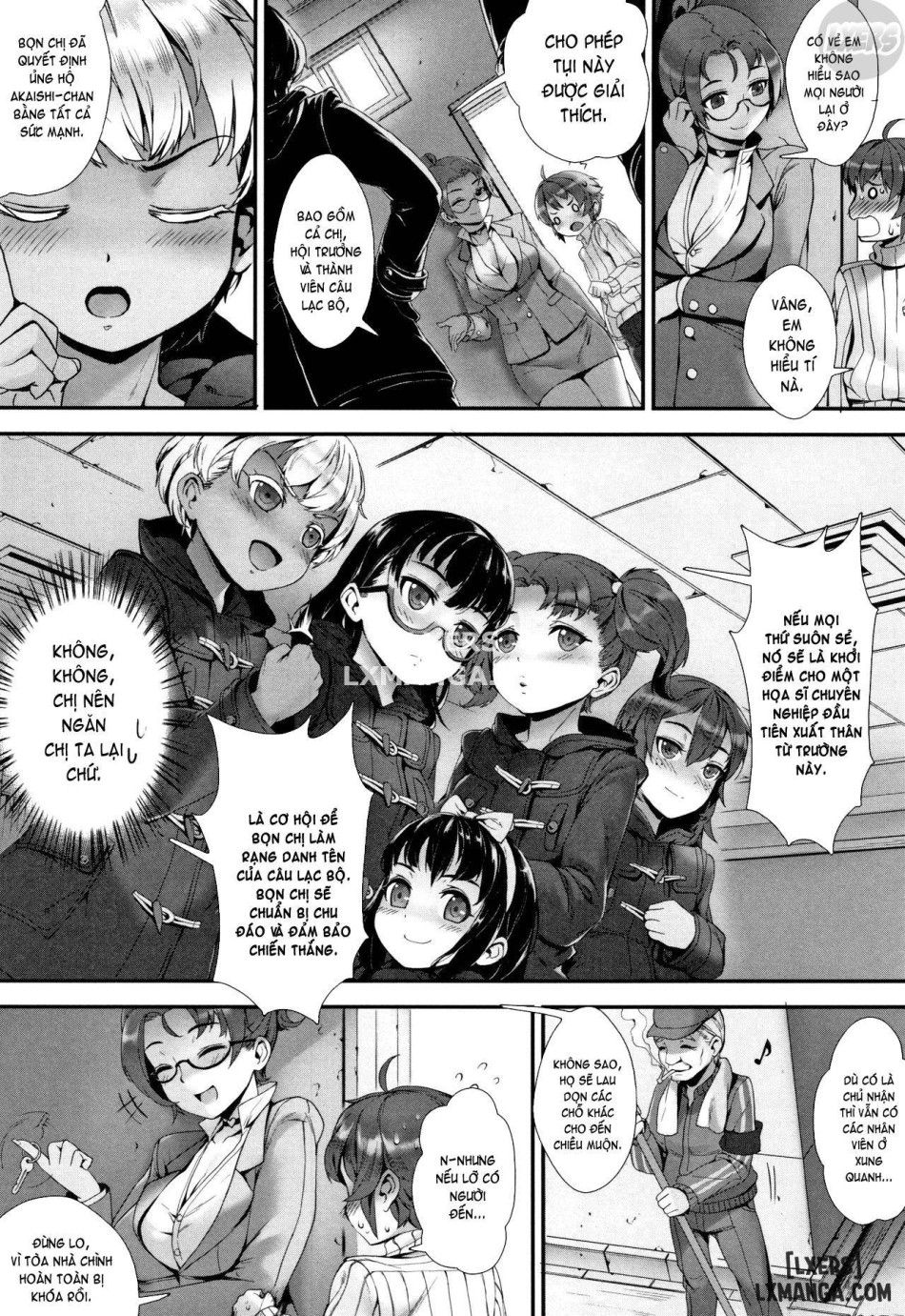 Gakuen Rankou Full Chương 7 page 15 - Giả Dược