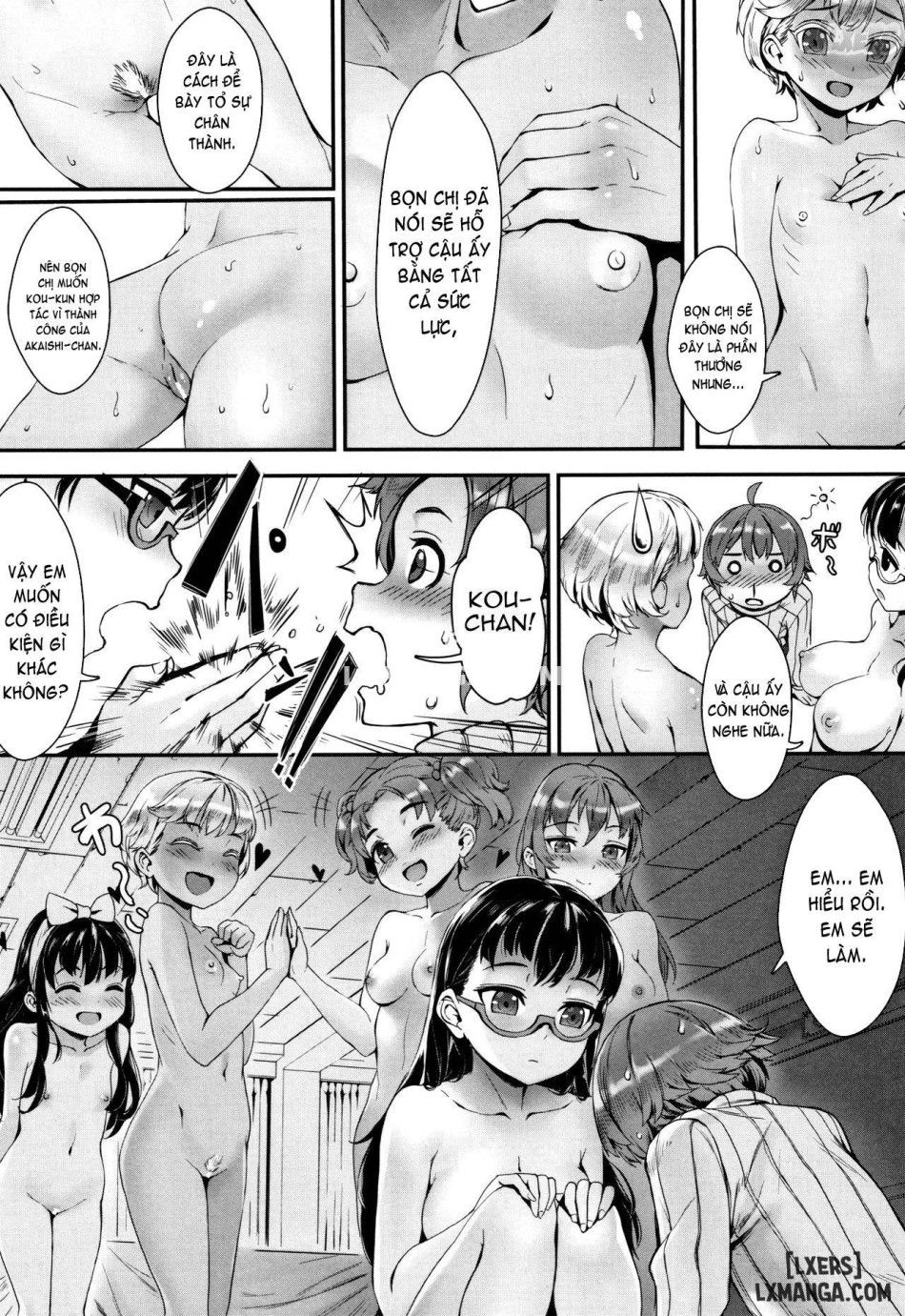 Gakuen Rankou Full Chương 7 page 17 - Giả Dược