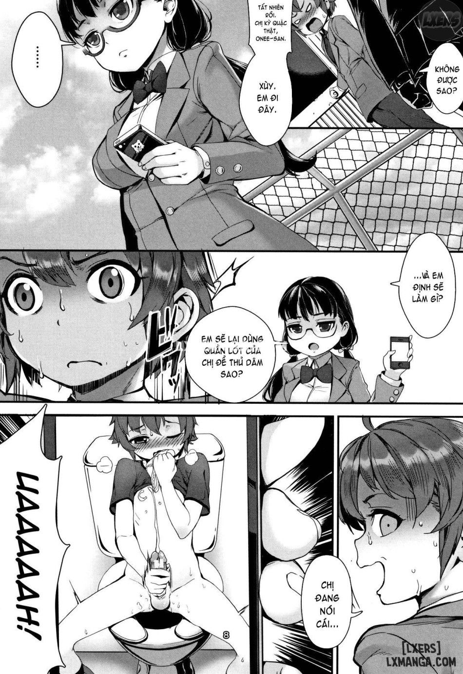 Gakuen Rankou Full Chương 7 page 10 - Giả Dược