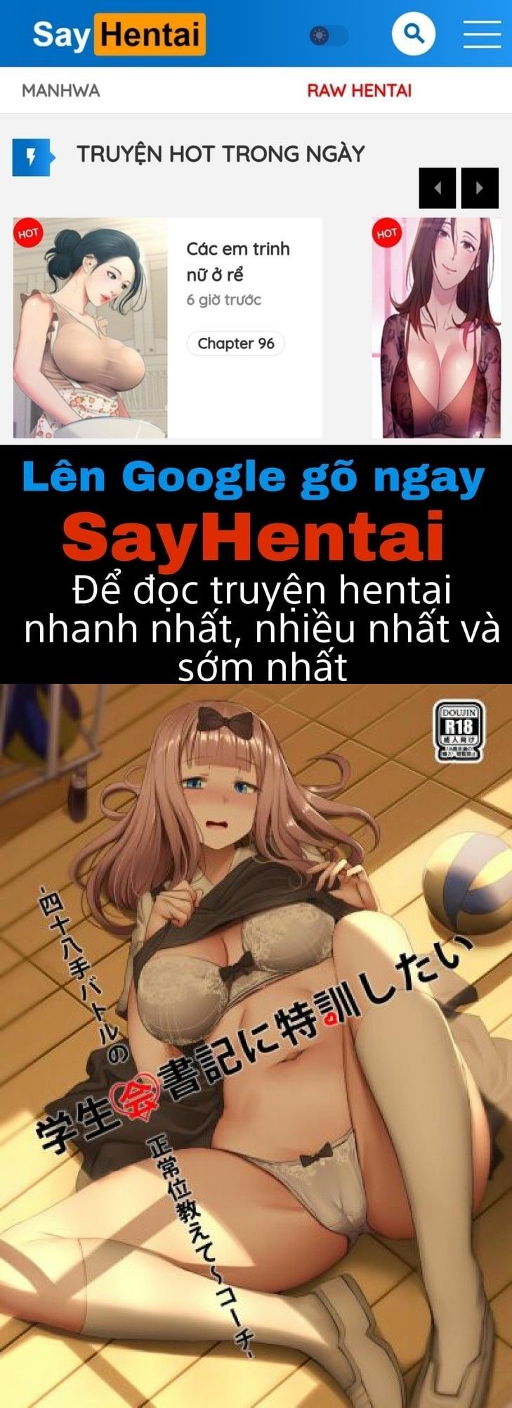 đọc truyện Gakuseikai-shoki Ni Tokkun-shitai -shijuuhatte Battle No Seijoui Oshiete ~coach- Oneshot ảnh 1 tại Giả Dược