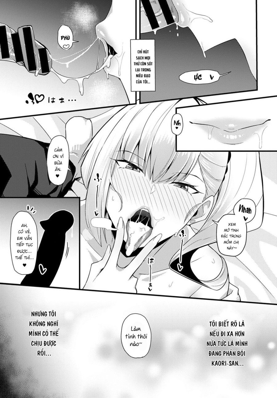 Gal Senpai Ni Taberareta Oneshot page 14 - Giả Dược