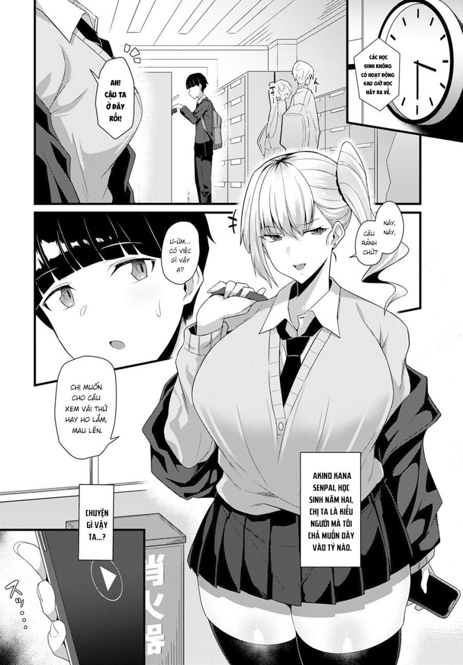 Gal Senpai Ni Taberareta Oneshot page 5 - Giả Dược