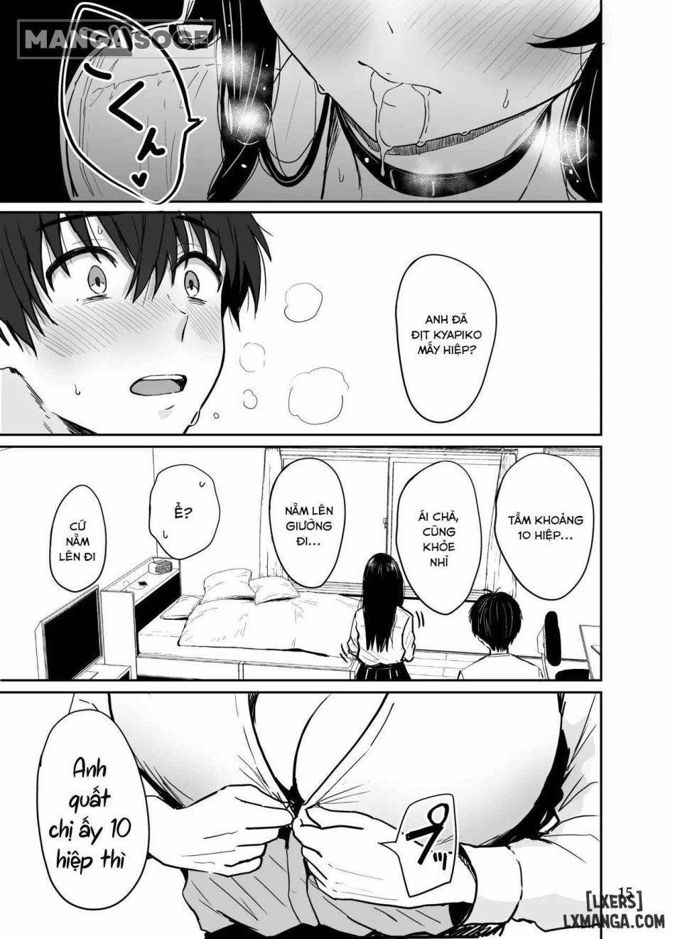 đọc truyện Gal To Meccha Namahame Nakadashi Ecchi Suru Hanashi Chương 2 ảnh 16 tại Giả Dược