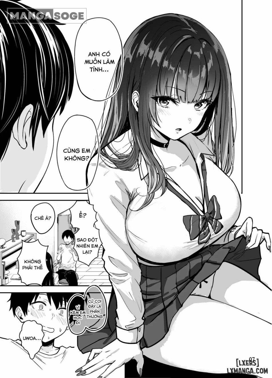 đọc truyện Gal To Meccha Namahame Nakadashi Ecchi Suru Hanashi Chương 2 ảnh 8 tại Giả Dược