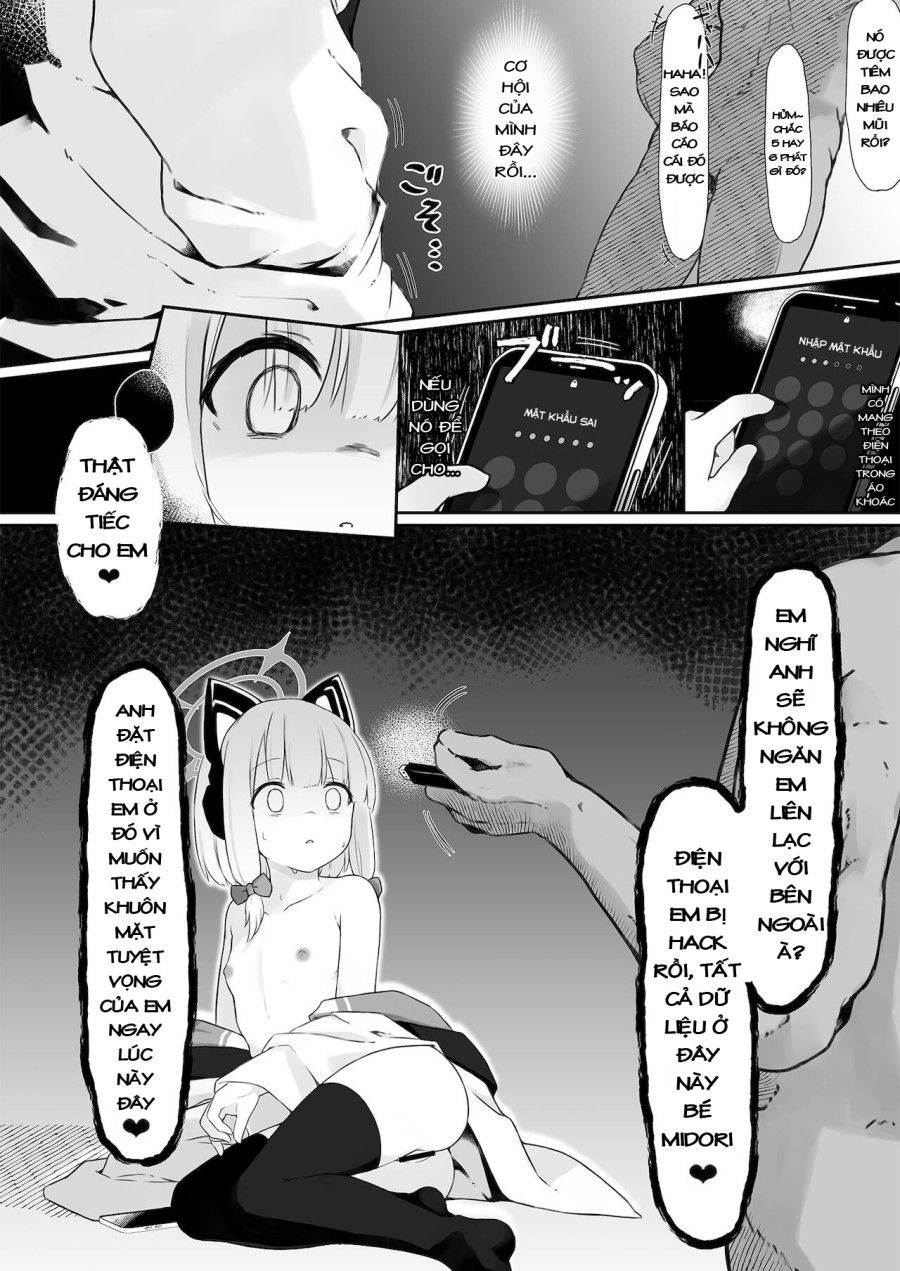 Game Over (blue Archive) Oneshot page 15 - Giả Dược