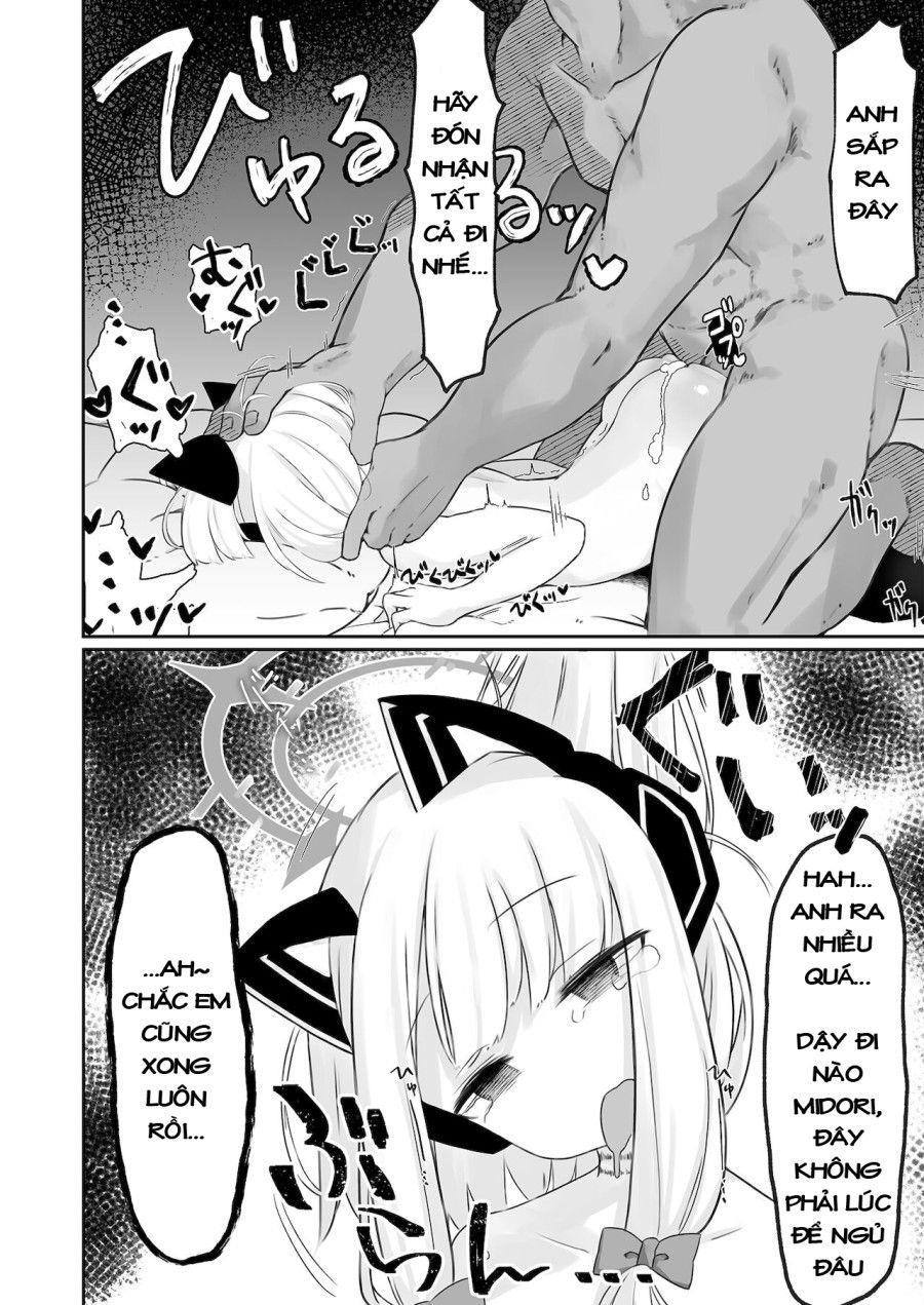Game Over (blue Archive) Oneshot page 21 - Giả Dược