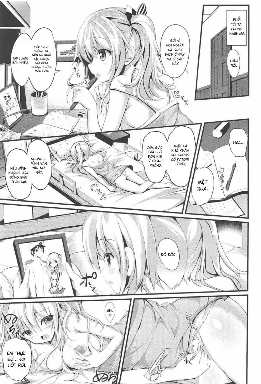đọc truyện Ganbaru Kashima-san O H De Iyasu Hanashi Zenpen (kantai Collection -kancolle-) Oneshot ảnh 10 tại Thiên Thai Truyện