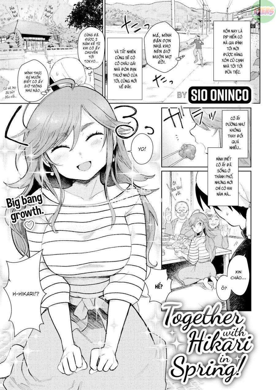 Gặp Lại Hikari Vào Kỳ Nghỉ Xuân Oneshot page 1 - Giả Dược