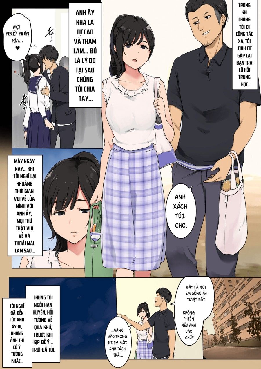 Gặp Lại Tình Cũ Khi Chồng Đi Công Tác Xa Oneshot page 1 - Giả Dược