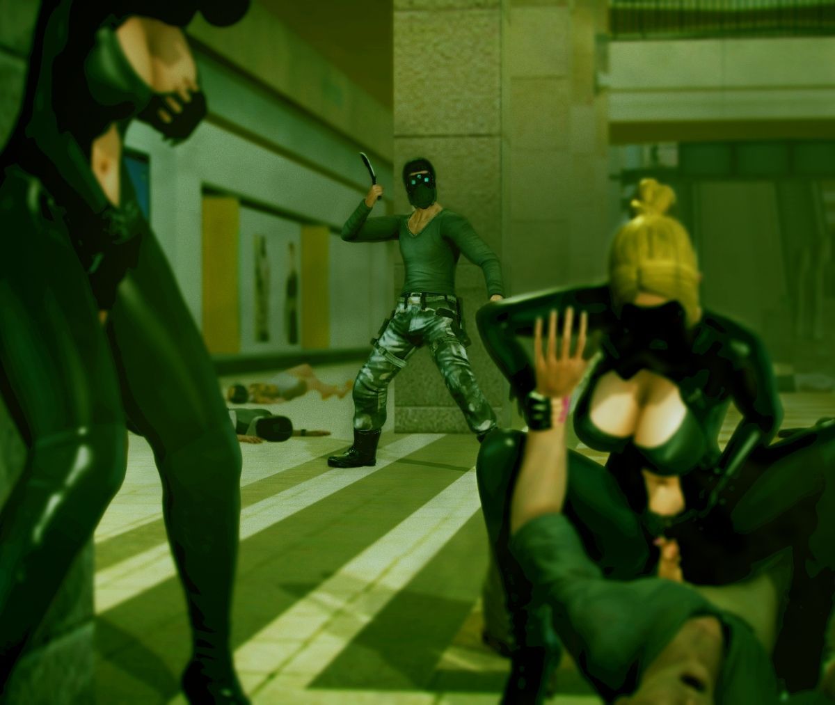 đọc truyện Gasmask Female Fighters Oneshot ảnh 4 tại Giả Dược