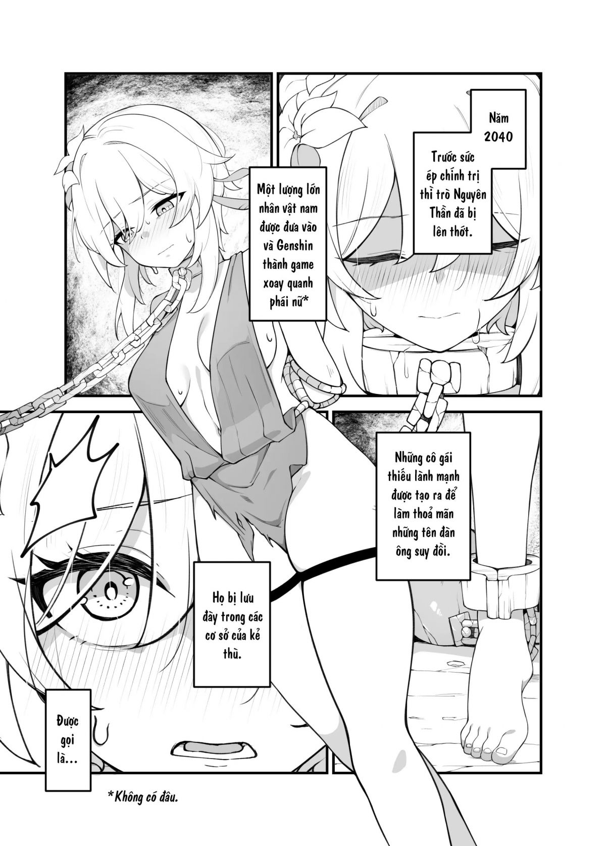 đọc truyện Genshin Bokujou Oneshot ảnh 2 tại Giả Dược